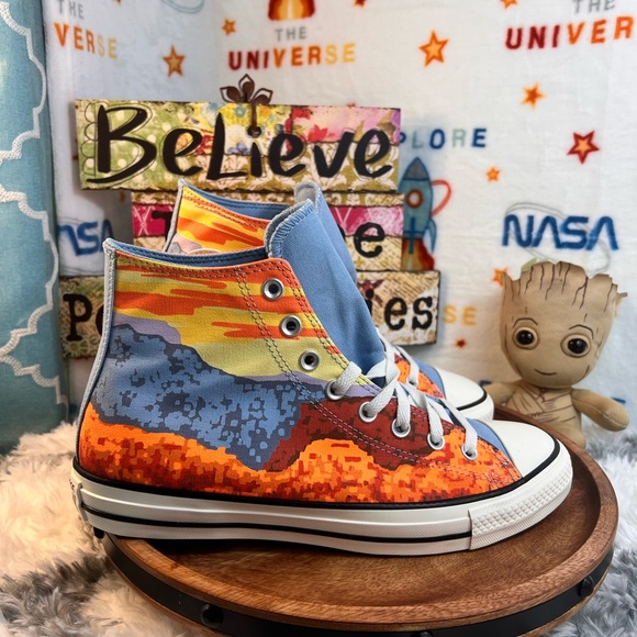 CONVERSE CTAS HI MAGMA ORANGE - Picture 9 of 10